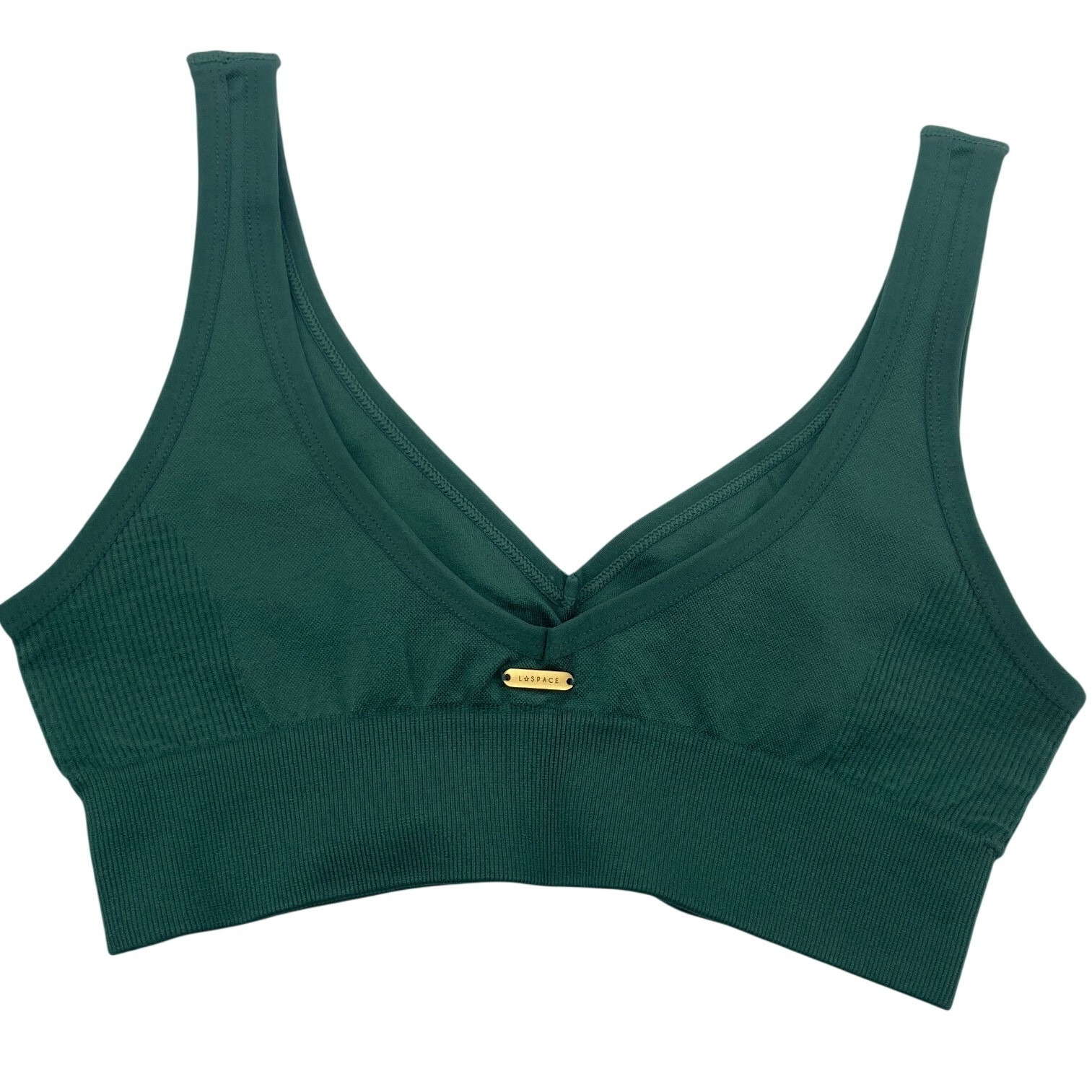 L*Space Work It Bra Xs/S Cypress Green New With Tags